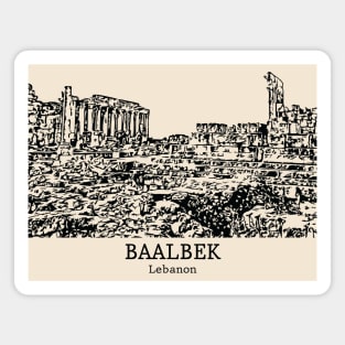 Baalbek - Lebanon Magnet